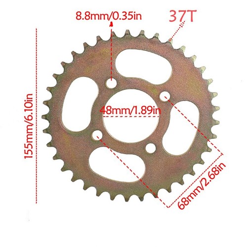37t 420 rear drive - rear, chain